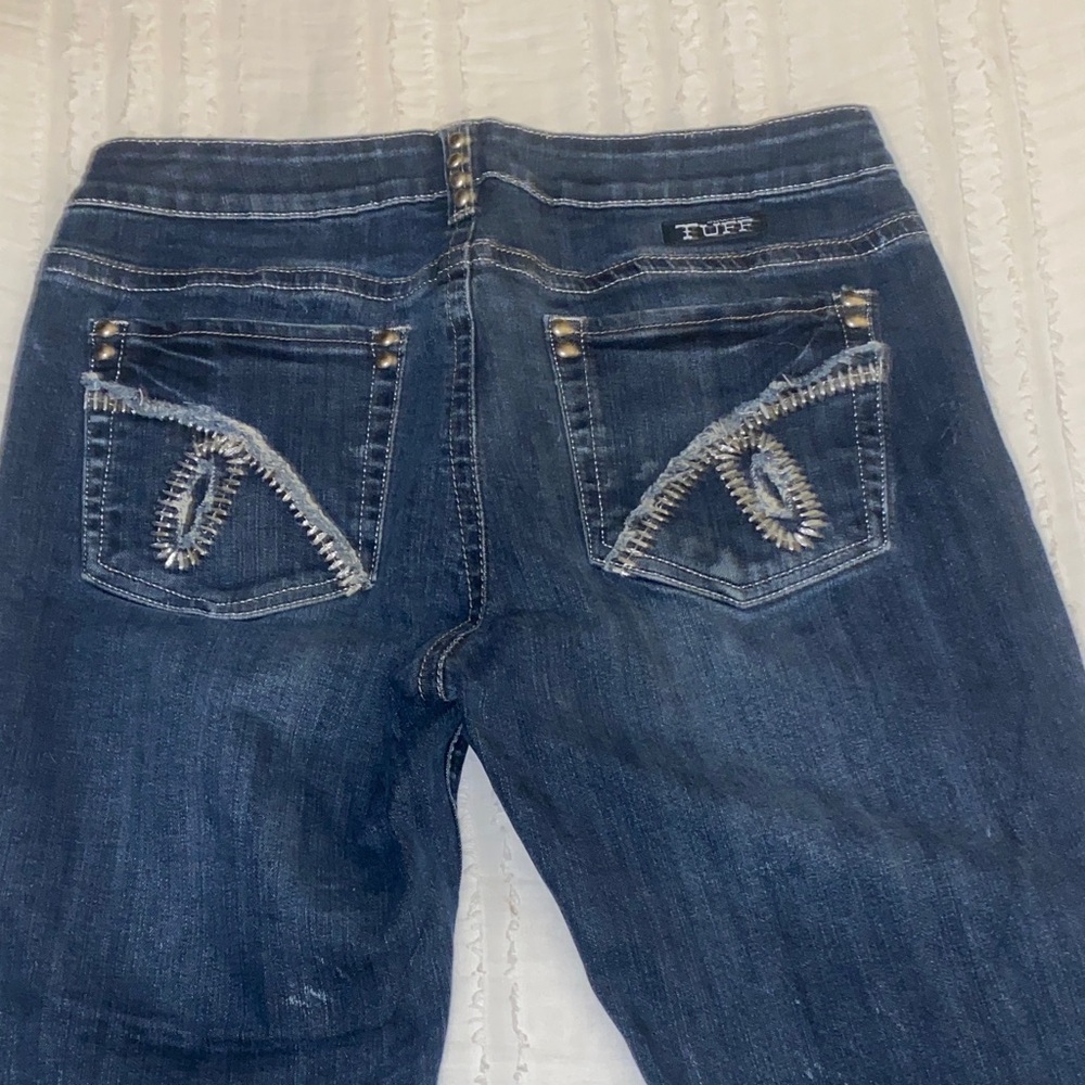 Cowgirl Tuff Dark Blue Boot Cut Jeans